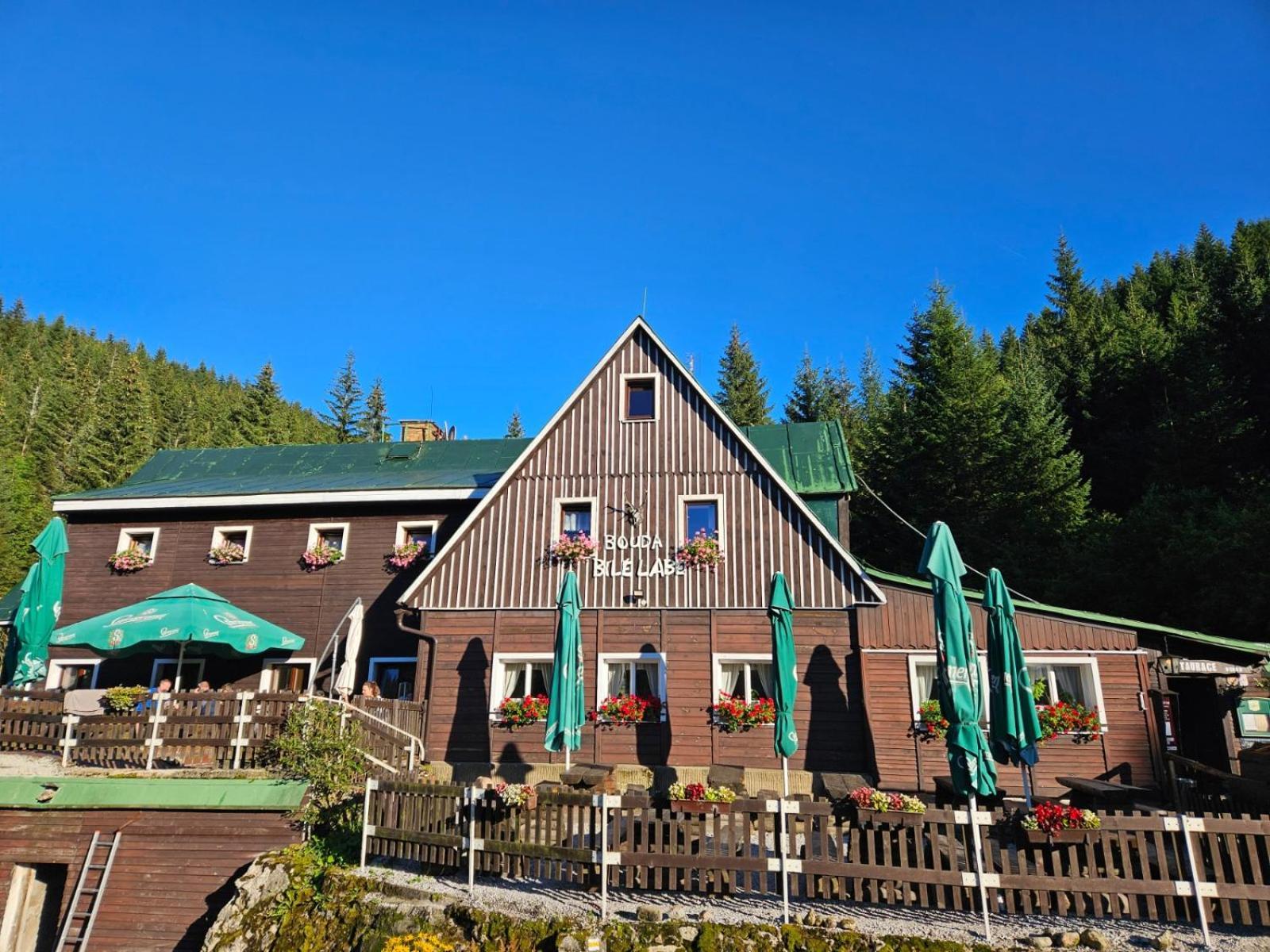 Bouda Bile Labe Hotel Spindleruv Mlyn Exterior photo